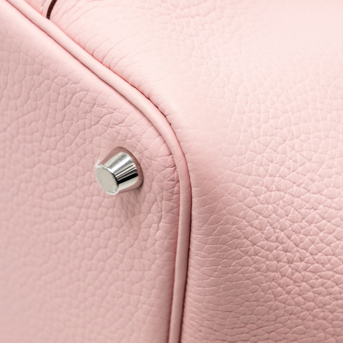 Hermes Picotin 18 lock bag Clemence rose sakura SHW