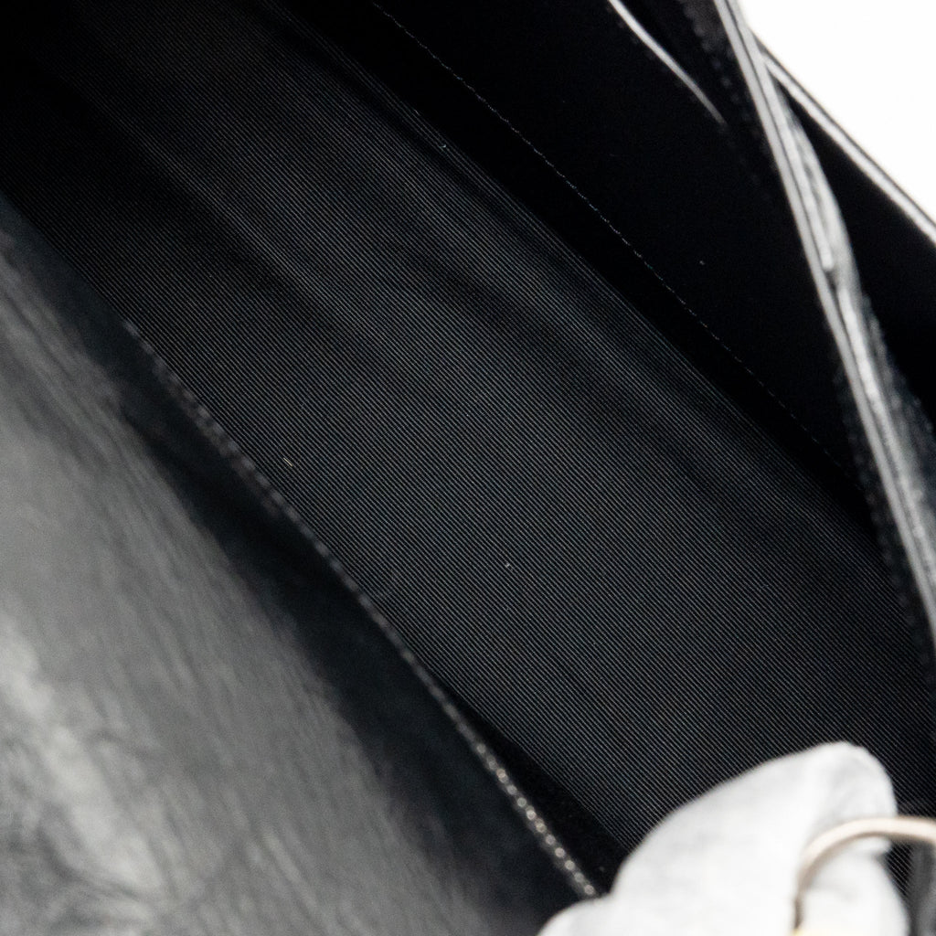 Saint laurent/YSL medium Niki chain bag vintage calfskin so black