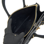 LOUIS VUITTON CITY STEAMER MM BLACK WITH AUTRES CUIRS LEATHER