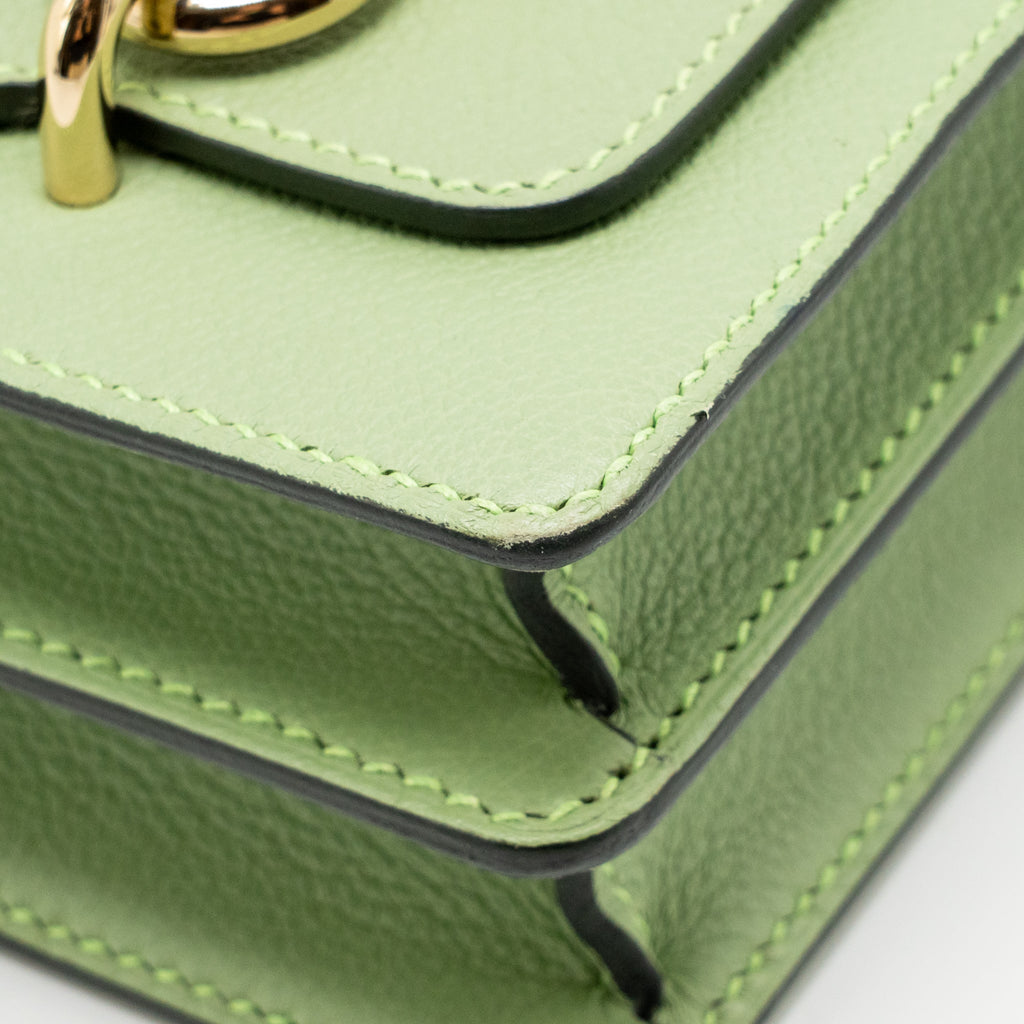 Hermes Mini Roulis Evercolor Vert Criquet LGHW