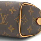 LOUIS VUITTON NANO SPEEDY MONOGRAM CANVAS GHW (NEW VERSION)