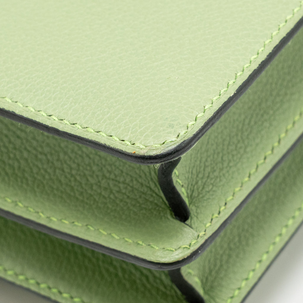 Hermes Mini Roulis Evercolor Vert Criquet LGHW