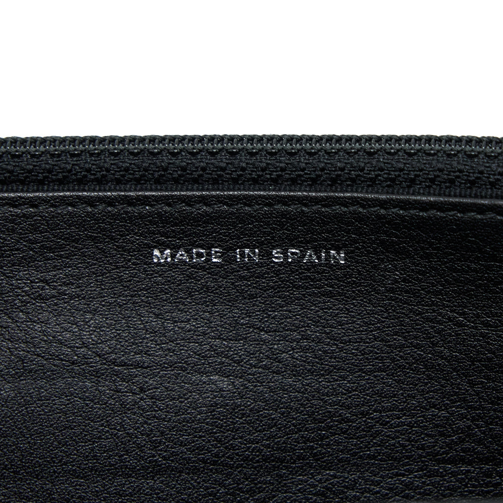 CHANEL CLASSIC WALLET ON CHAIN PATENT BLACK SHW