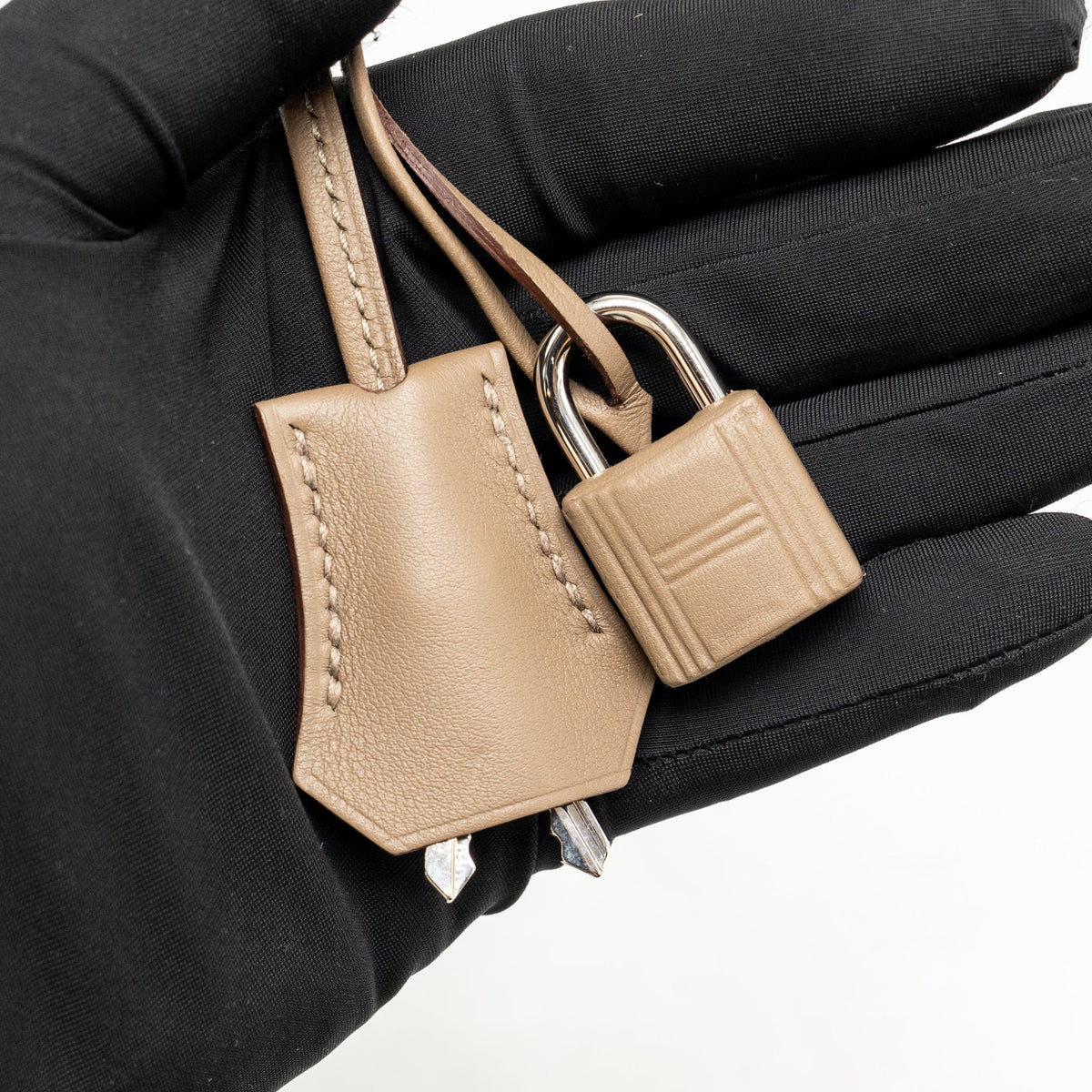 Hermes Birkin 30 Grizzly/Swift Etoupe SHW