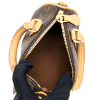 LOUIS VUITTON NANO SPEEDY MONOGRAM CANVAS GHW (NEW VERSION)