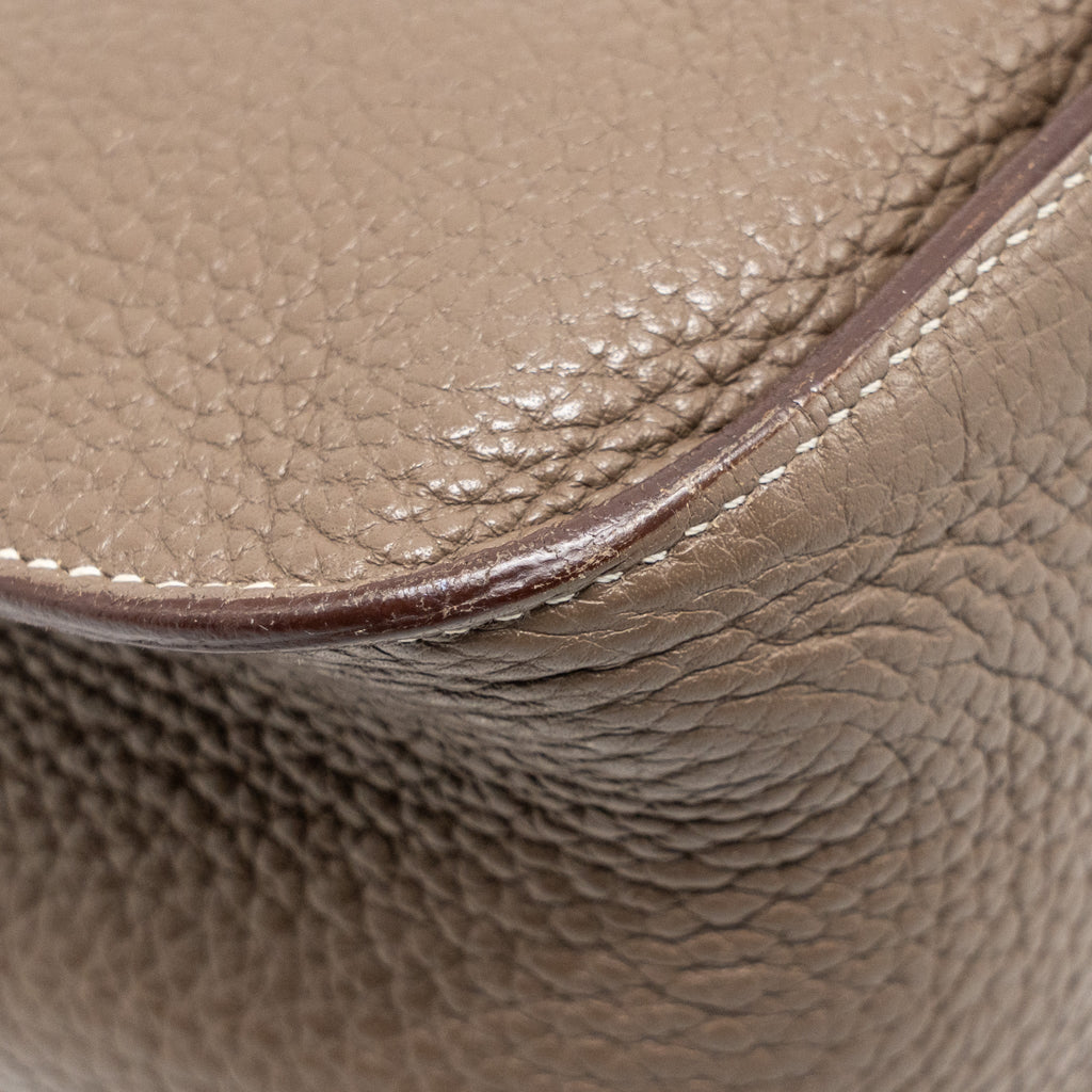 Hermes Jypsiere 28 clemence etoupe SHW