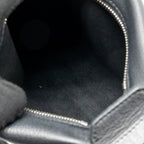 Louis Vuitton side trunk MM calfskin black SHW