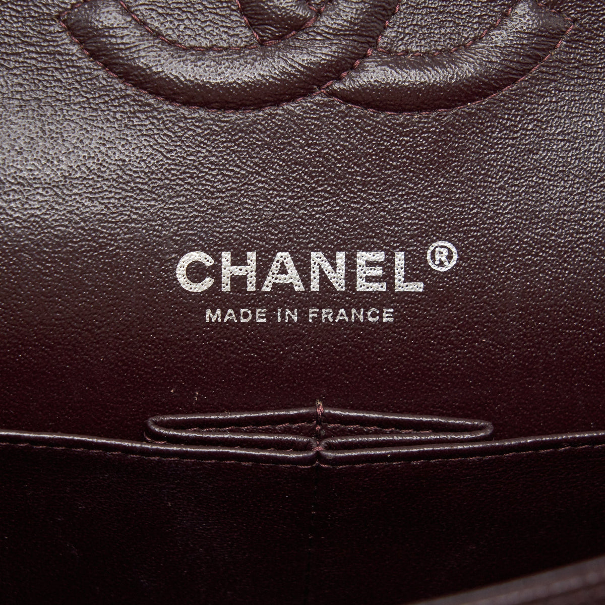 CHANEL MEDIUM CLASSIC DOUBLE FLAP BAG CAVIAR BURGUNDY SHW