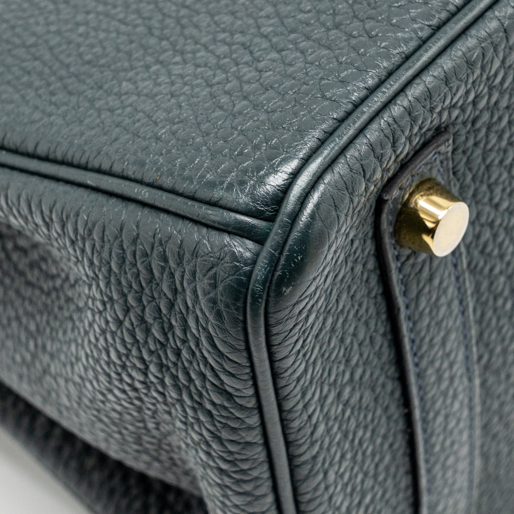 Hermes Birkin 30 Togo Vert Cypres GHW