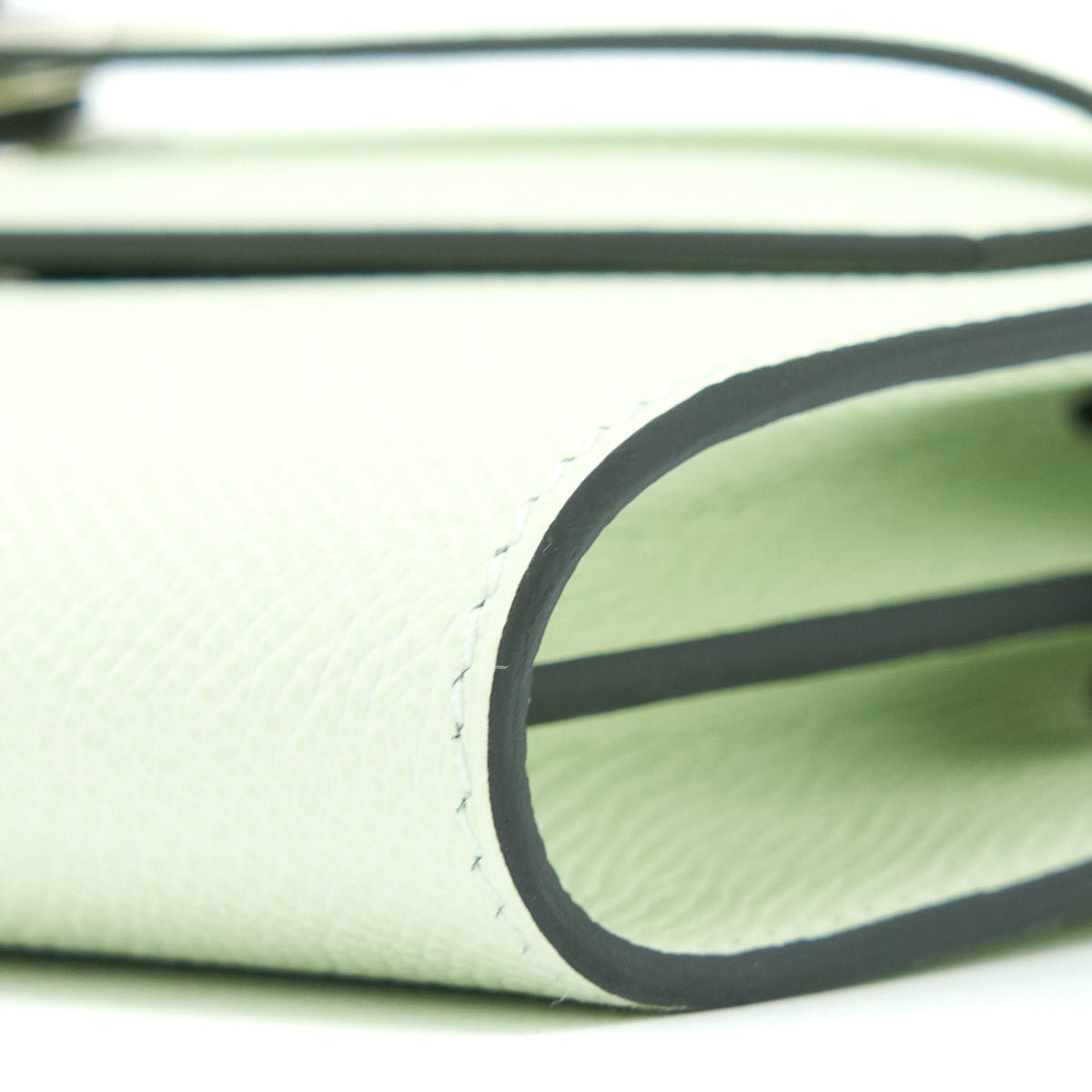 Hermes Kelly To Go Epsom Vert Fizz SHW