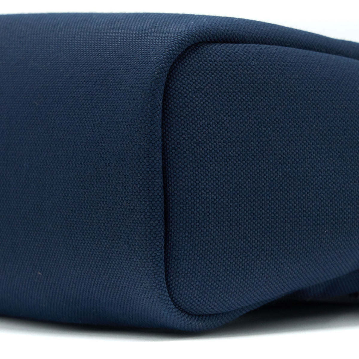 HERMES HERBAG BACKPACK CANVAS/LEATHER DARK BLUE/BLACK SHW