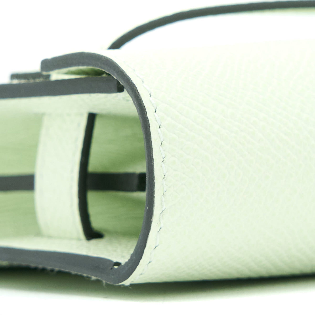 Hermes Kelly To Go Epsom Vert Fizz SHW