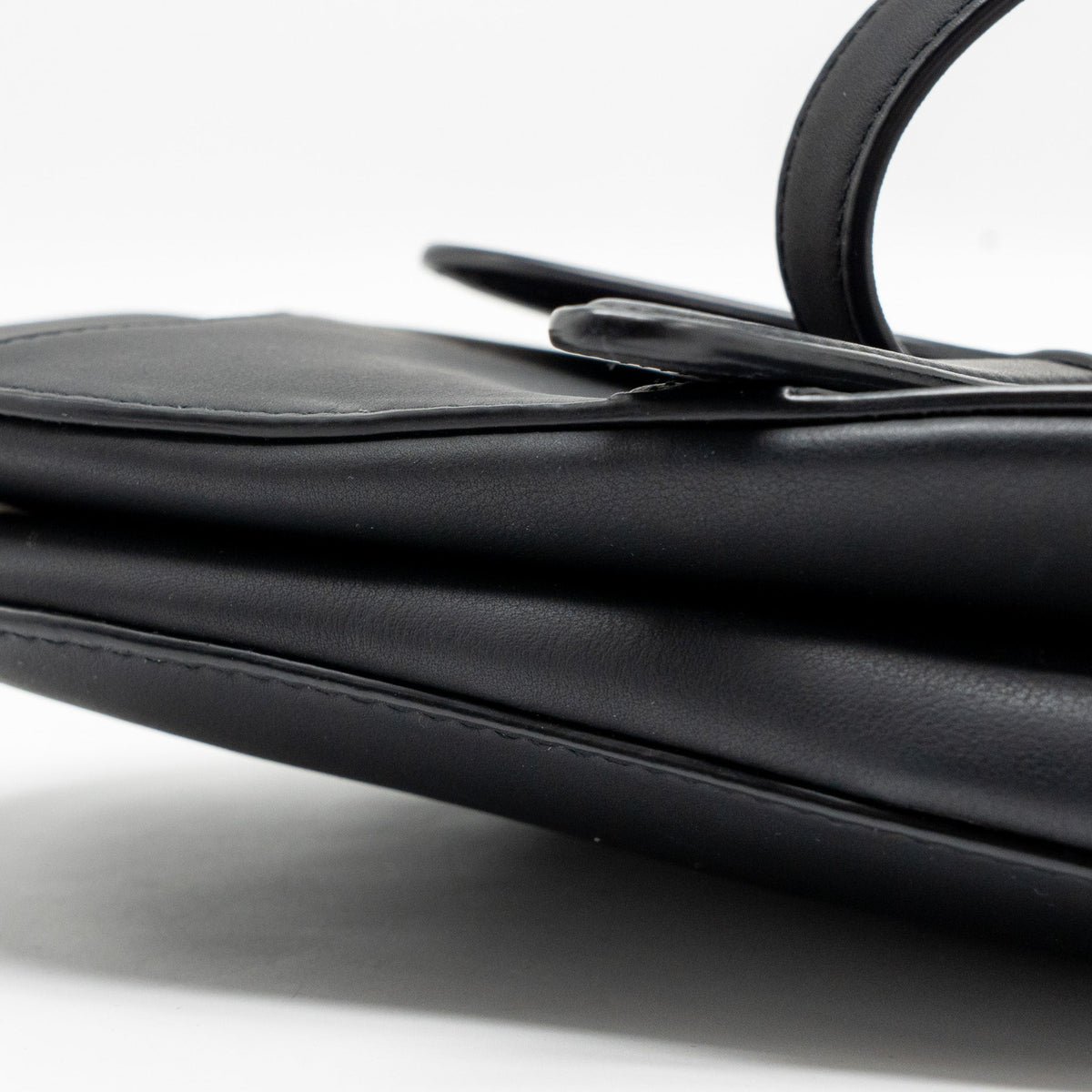DIOR MINI SADDLE BAG CALFSKIN SO BLACK