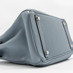HERMES BIRKIN 30 TOGO BLUE LIN SHW