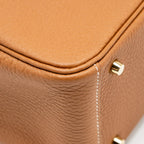 Hermes Mini Lindy Clemence Gold GHW