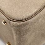 HERMES MINI LINDY GRIZZLY/SWIFT GRIS CAILLOU/ETOUPE GHW
