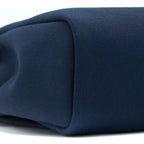 HERMES HERBAG BACKPACK CANVAS/LEATHER DARK BLUE/BLACK SHW