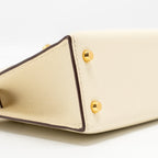 Hermes Mini Kelly II Epsom Nata GHW