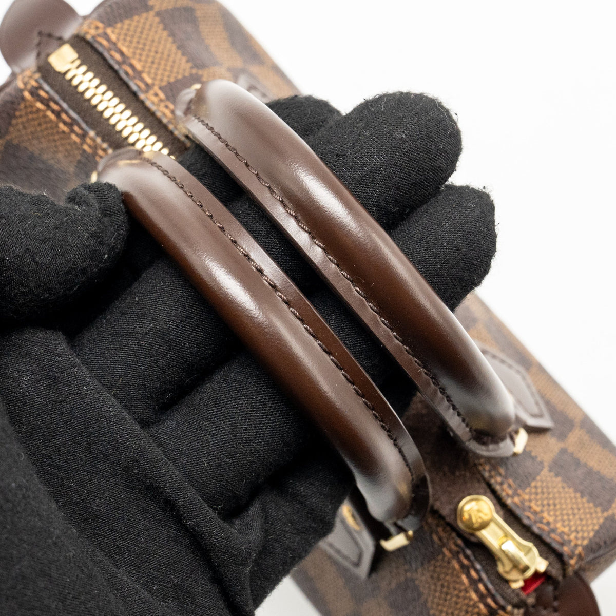 Louis Vuitton nano speedy Damier ebene GHW