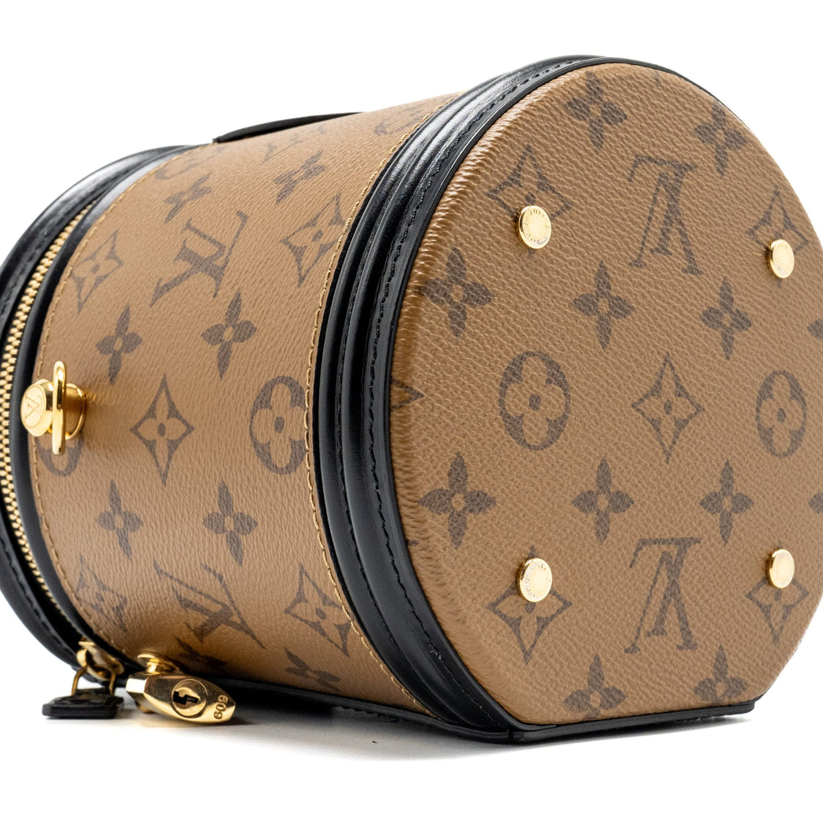 LOUIS VUITTON CANNES MONOGRAM REVERSE CANVAS / MONOGRAM CANVAS GHW