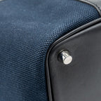 Hermes Picotin Cargo 18 Lock Bag Canvas/Swift Blue Marine/black SHW