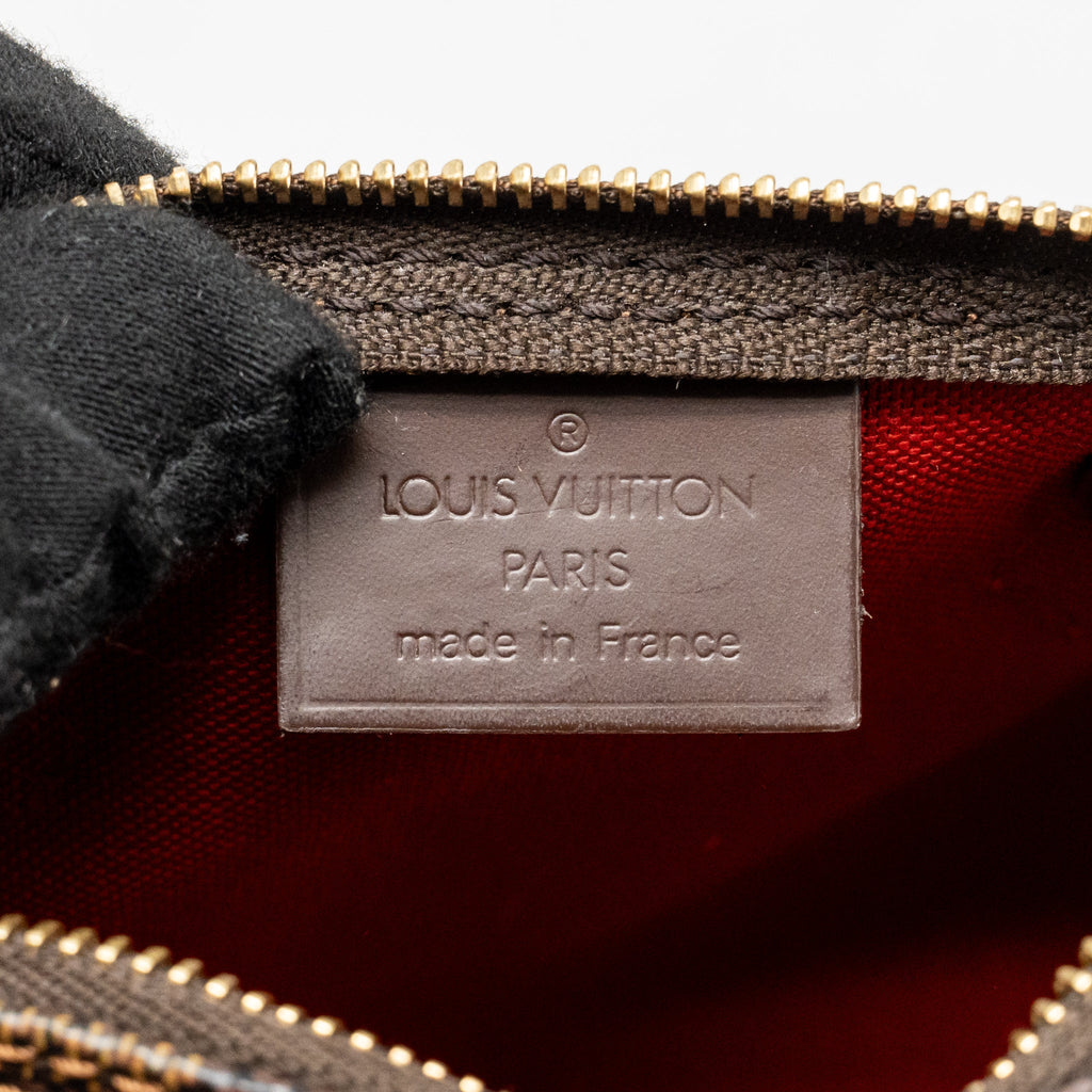 Louis Vuitton nano speedy Damier ebene GHW