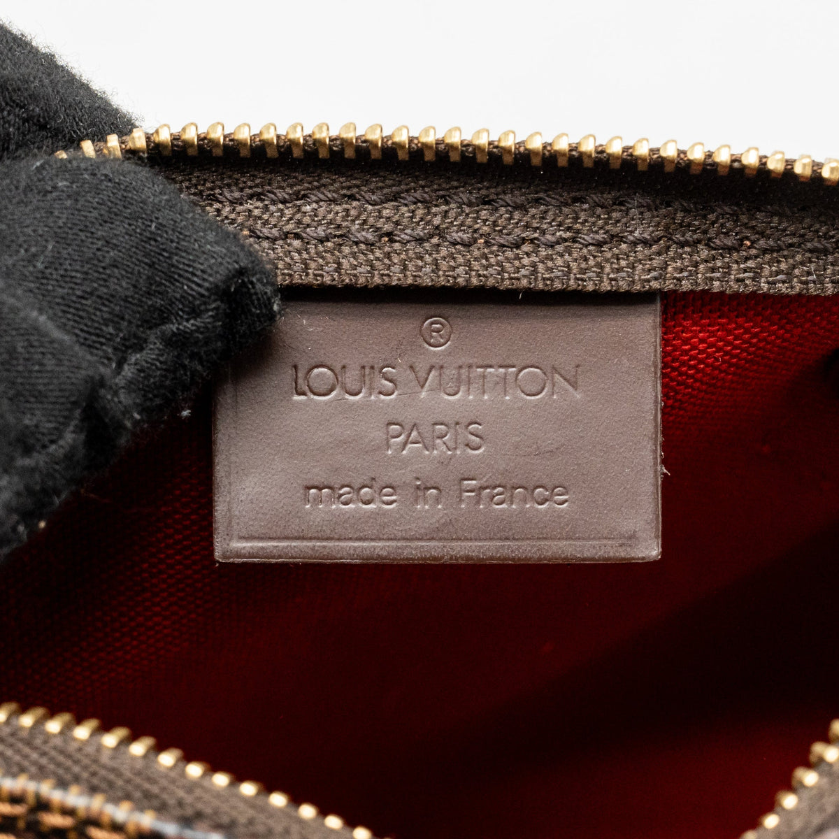 Louis Vuitton nano speedy Damier ebene GHW