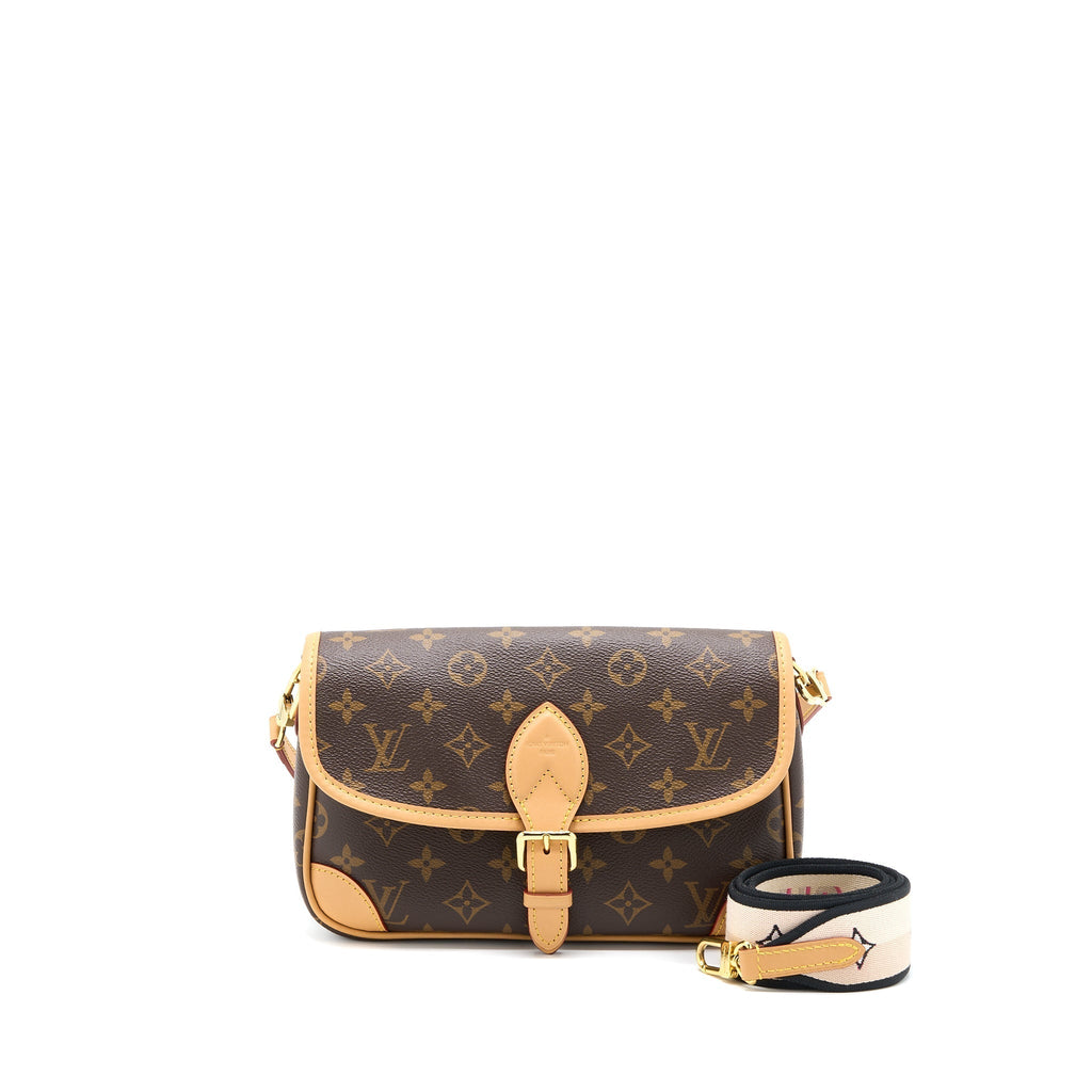 LOUIS VUITTON DIANE BAG MONOGRAM CANVAS GHW