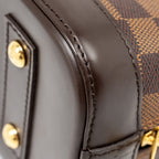 LOUIS VUITTON ALMA BB DAMIER EBENE CANVAS GHW