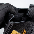 HERMES BIRKIN 30 TOGO BLACK GHW