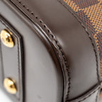 LOUIS VUITTON ALMA BB DAMIER EBENE CANVAS GHW