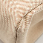 HERMES HERBAG ZIP 31 PEGASE POP CANVAS/HUNTER CAPUCINE/ECRU-BEIGE/NATURE SHW