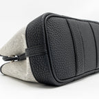 Hermes NEO GARDEN PARTY 23 CANVAS/NEGONDA ECRU-NOIR/NOIR SHW