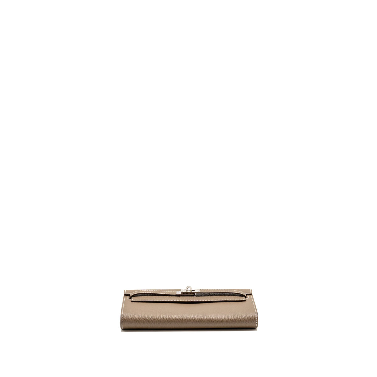 Hermes kelly to go epsom etoupe SHW