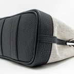 Hermes NEO GARDEN PARTY 23 CANVAS/NEGONDA ECRU-NOIR/NOIR SHW