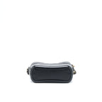CHANEL SMALL GABRIELLE HOBO BAG WITH TOP HANDLE AGED CALFSKIN BLACK MULTICOLOUR HARDWARE