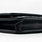 CHANEL CLASSIC WALLET ON CHAIN CAVIAR BLACK GHW (MICROCHIP)