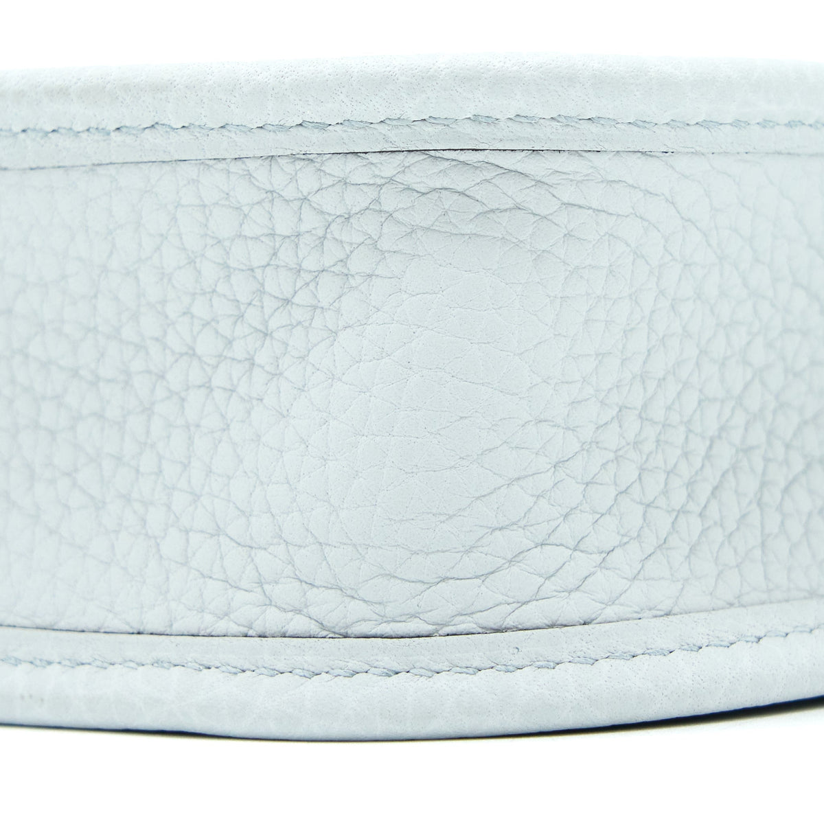 Hermes Mini Evelyn Clemence Blue Pale/Gris Etain GHW