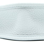 Hermes Mini Evelyn Clemence Blue Pale/Gris Etain GHW