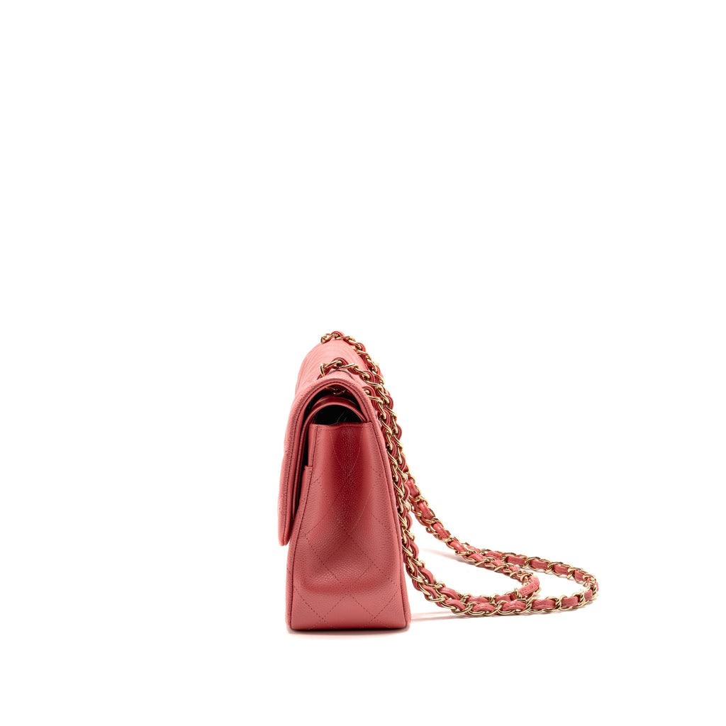 Chanel Jumbo Classic Double Flap Bag Caviar Pink LGHW