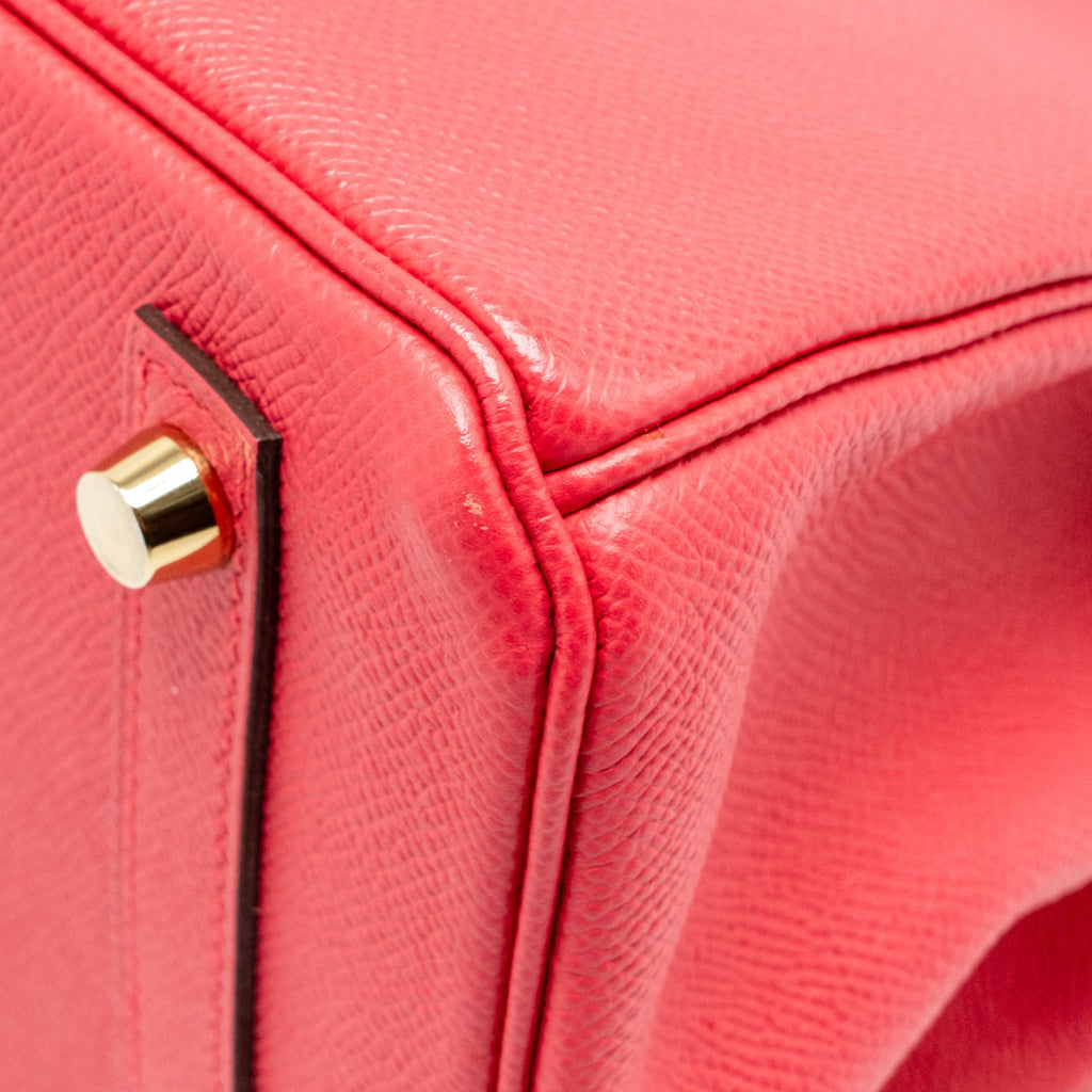 Hermes birkin 30 epsom rose extreme GHW