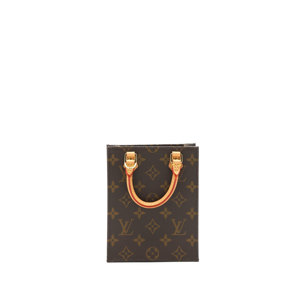 LOUIS VUITTON PETIT SAC PLAT IN MONOGRAM