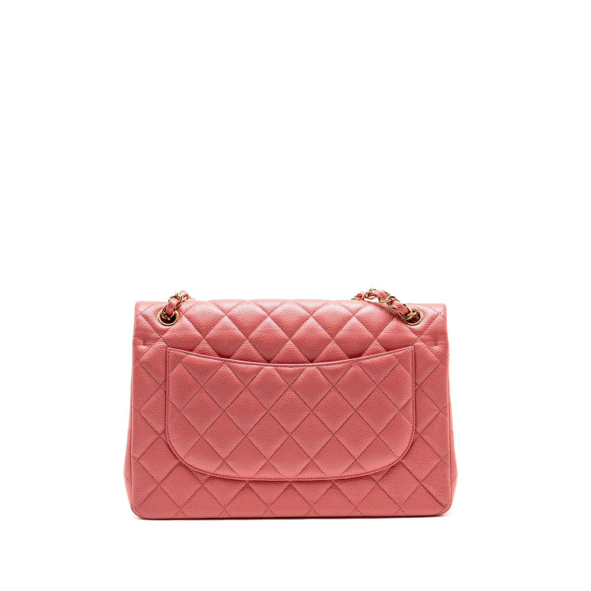 Chanel Jumbo Classic Double Flap Bag Caviar Pink LGHW