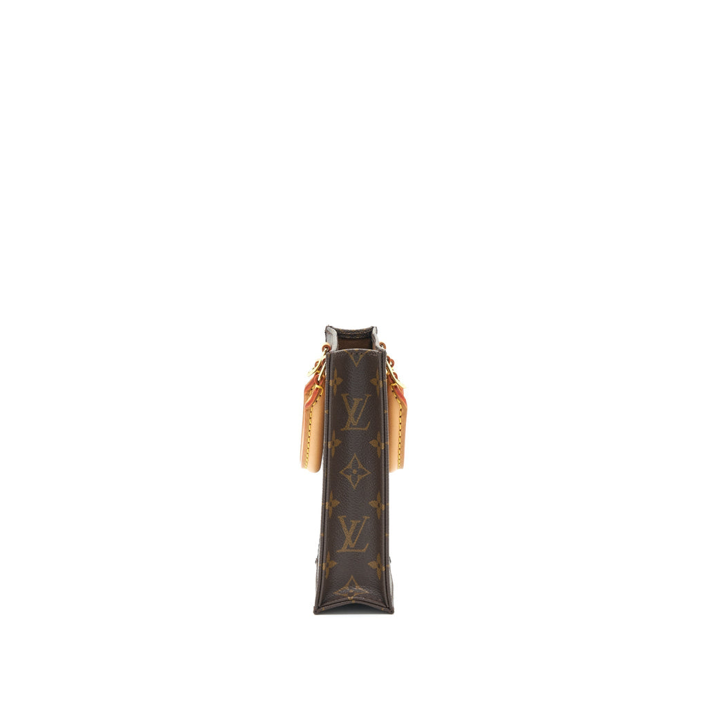 LOUIS VUITTON PETIT SAC PLAT IN MONOGRAM