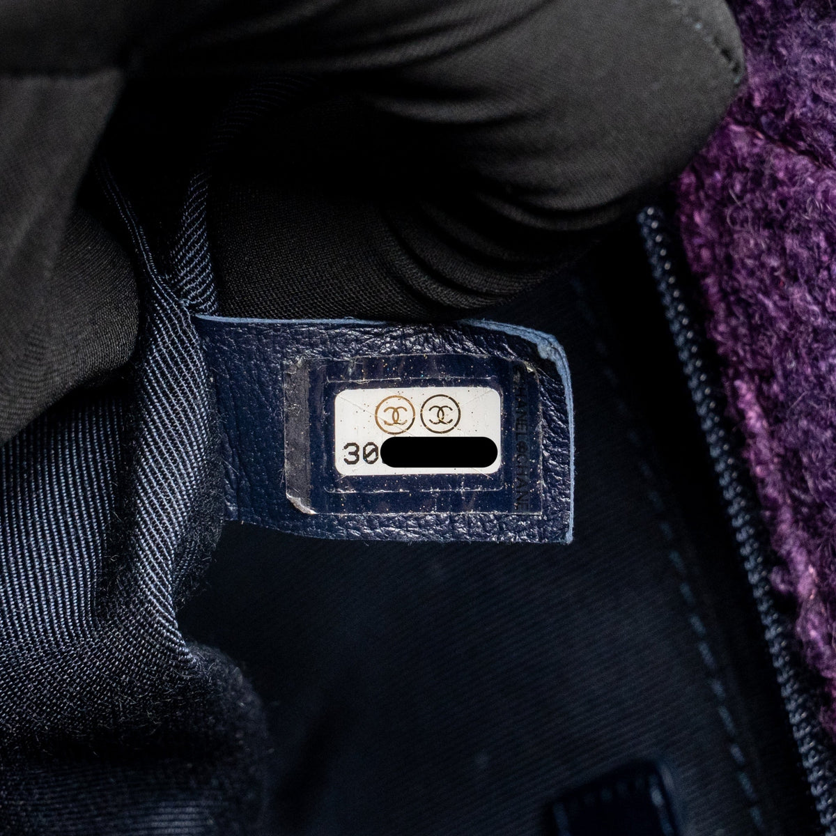 Chanel CC Quilted Flap Bag Shearling Multicolour GHW