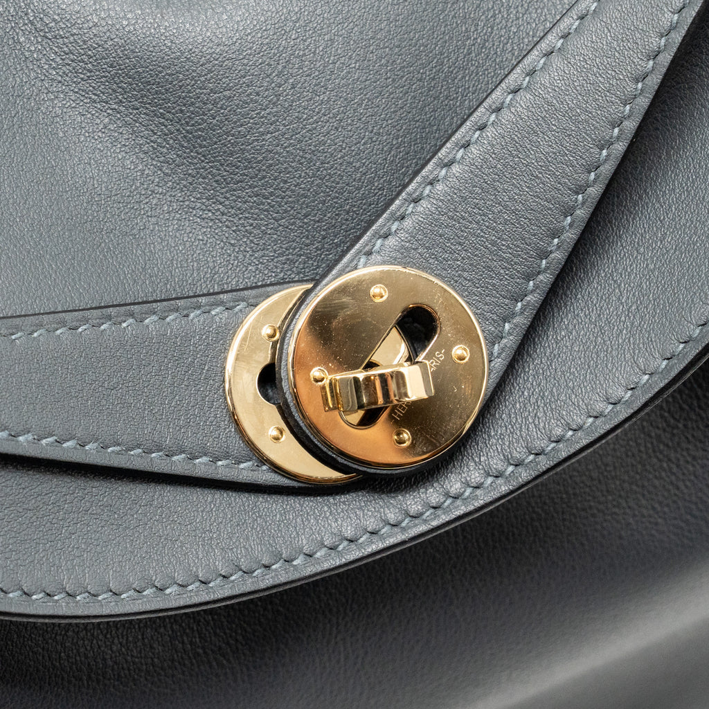 Hermes lindy 26 swift gris misty/black GHW
