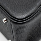 HERMES MINI LINDY II CLEMENCE BLACK SHW