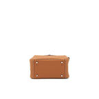 Hermes Mini Lindy Clemence Gold SHW