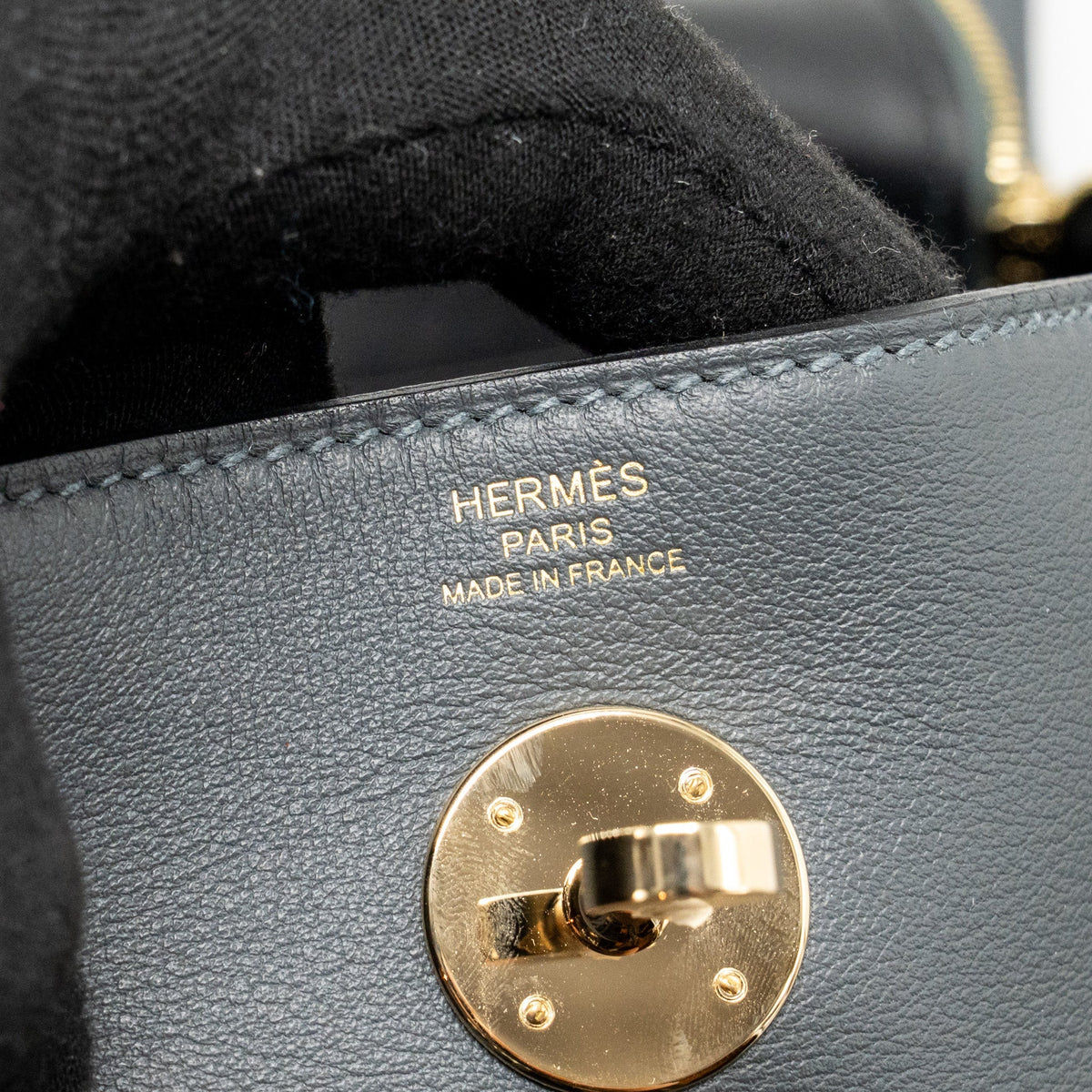 Hermes lindy 26 swift gris misty/black GHW