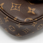LOUIS VUITTON MULTI POCHETTE ACCESSORIES MONOGRAM CANVAS KHAKI STRAP GHW